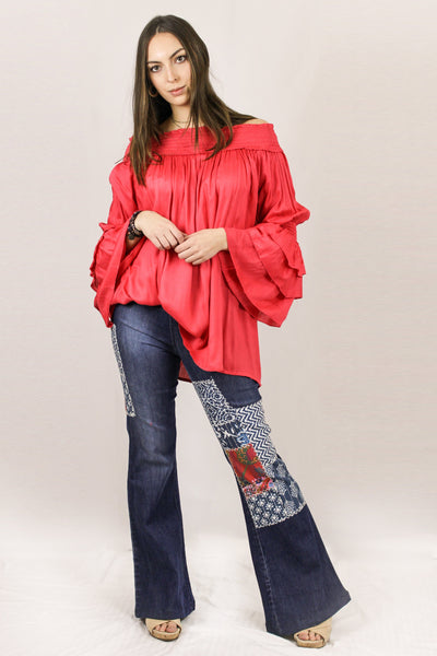 Avani Del Amour TOPS Out With The Gang Tunic