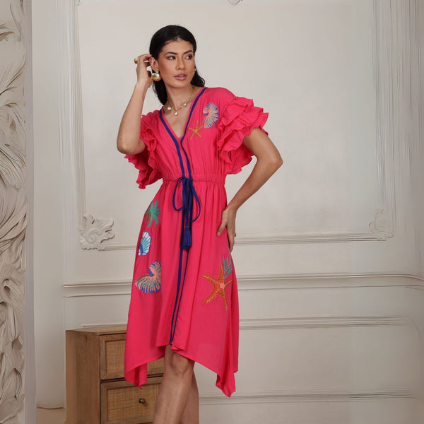Avani Del Amour Dress Handkerchief Style Dress