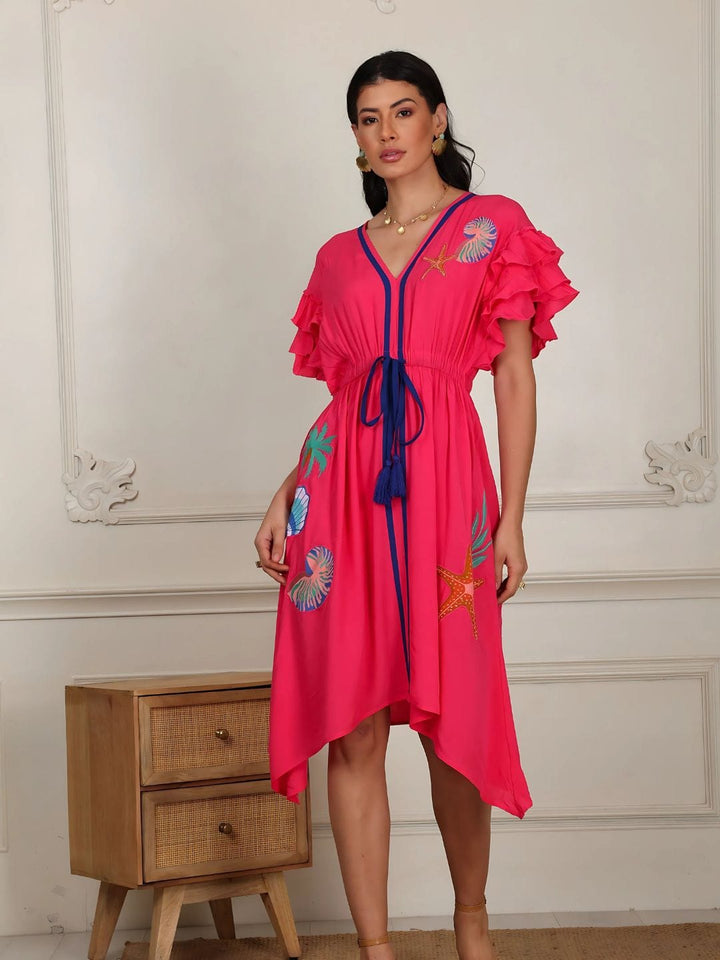 Avani Del Amour Dress Handkerchief Style Dress