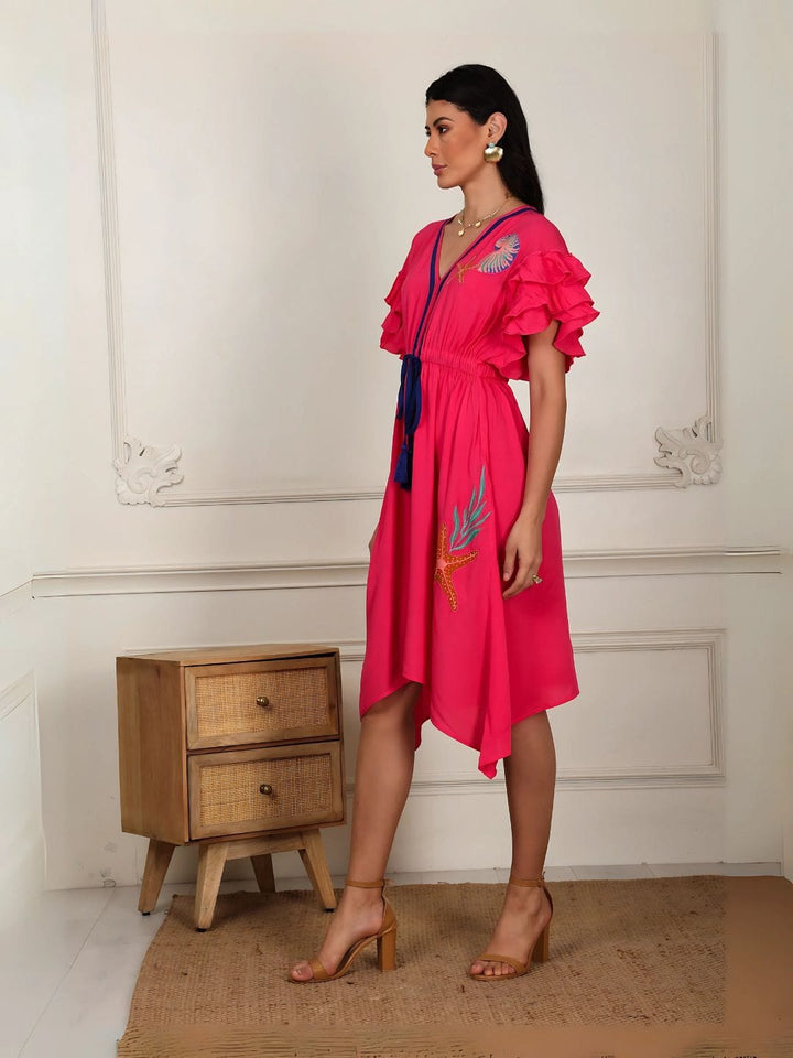 Avani Del Amour Dress Handkerchief Style Dress