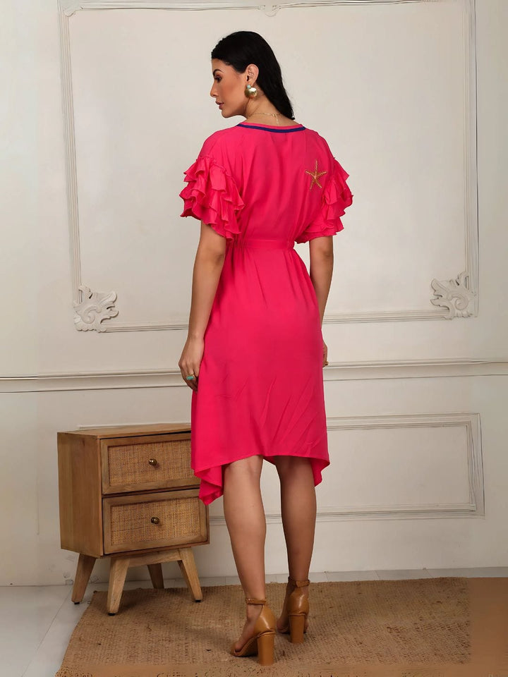 Avani Del Amour Dress Handkerchief Style Dress