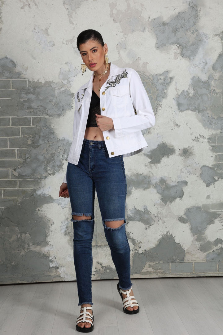 Avani Del Amour Jacket Women's Embraided Happy jacket