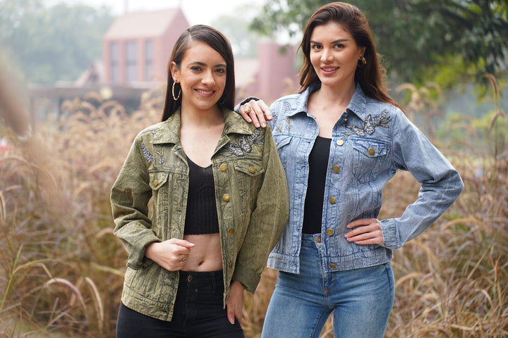 Avani Del Amour Jacket Women's Embraided Happy jacket