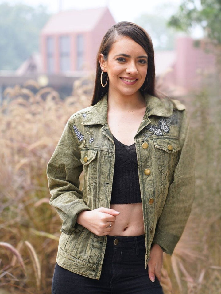 Avani Del Amour Jacket Women's Embraided Happy jacket
