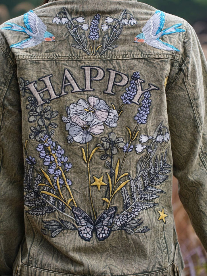 Avani Del Amour Jacket Women's Embraided Happy jacket