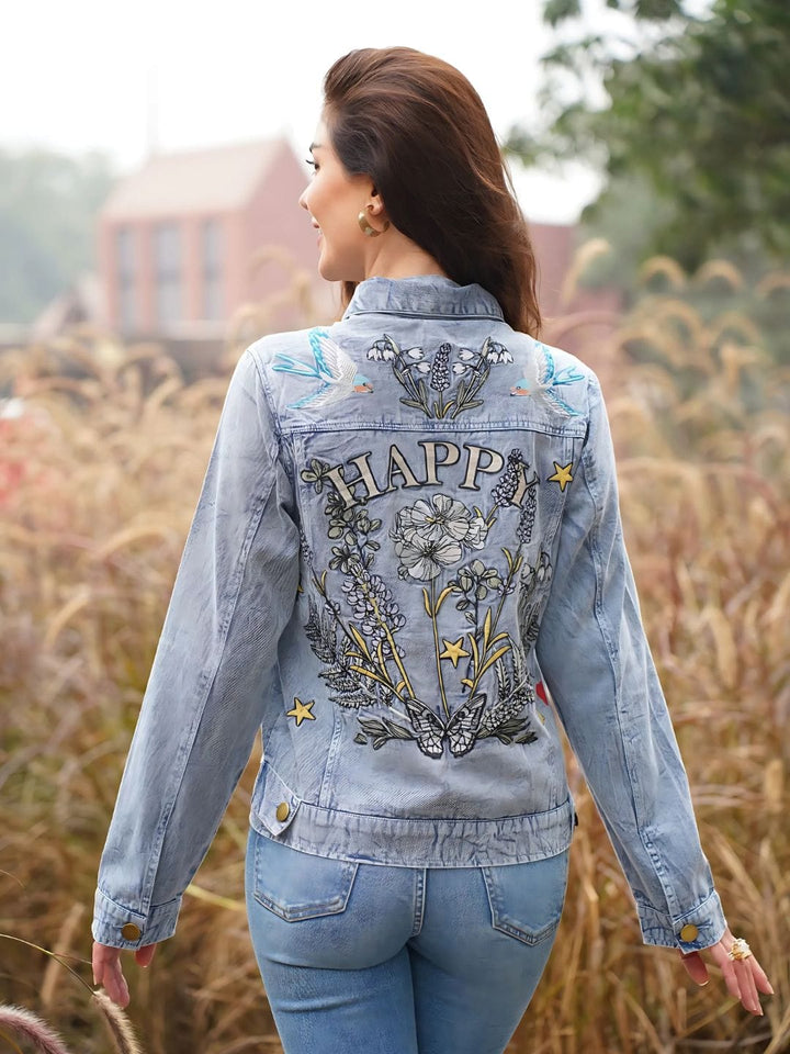Avani Del Amour Jacket Women's Embraided Happy jacket