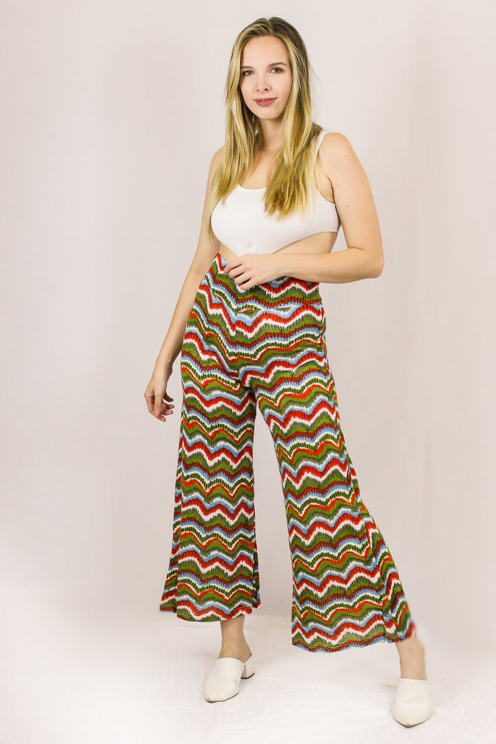 Avani Del Amour BOTTOMS Don't Missioni Me Cropped Palazzo Pants