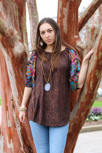 Avani Del Amour TOP Meet Me In The Middle Tunic