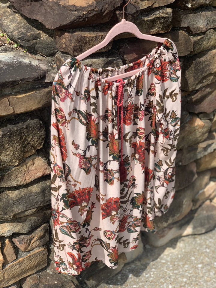 Avani Del Amour TOPS Another Pretty Paisley Adjustable Neckline Tunic