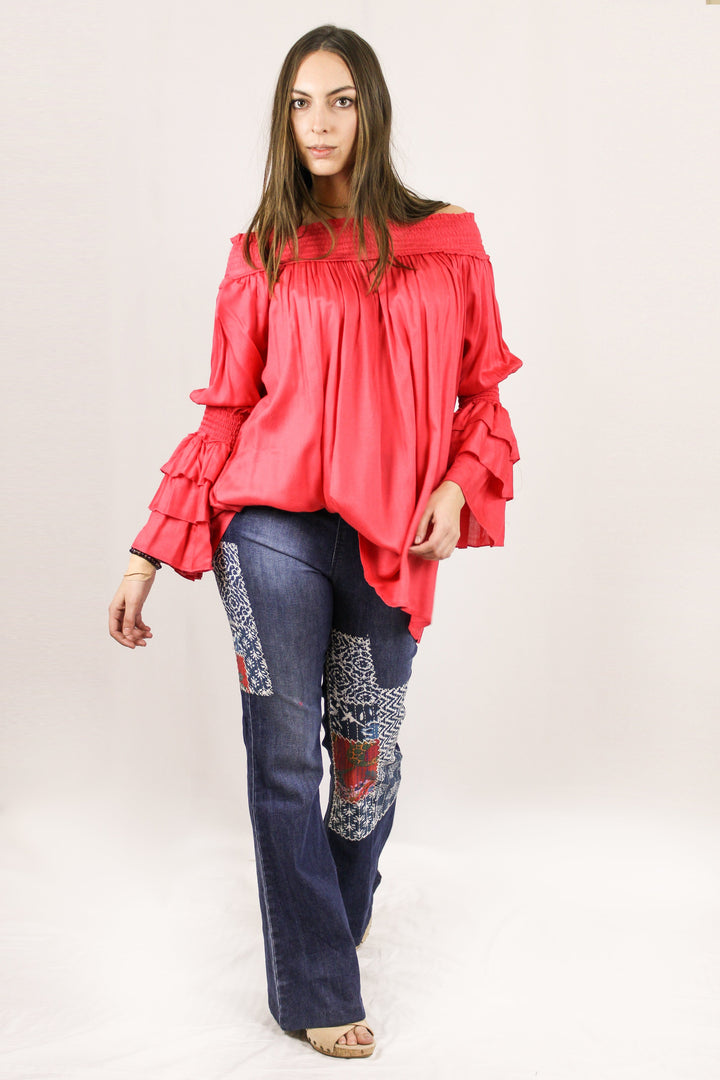 Avani Del Amour TOPS Out With The Gang Tunic